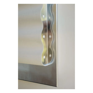 Violaine d'Harcourt - Frame Wave Wandleuchte | Silber