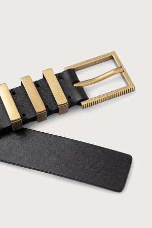 AllSaints Kadın Deri Kemer