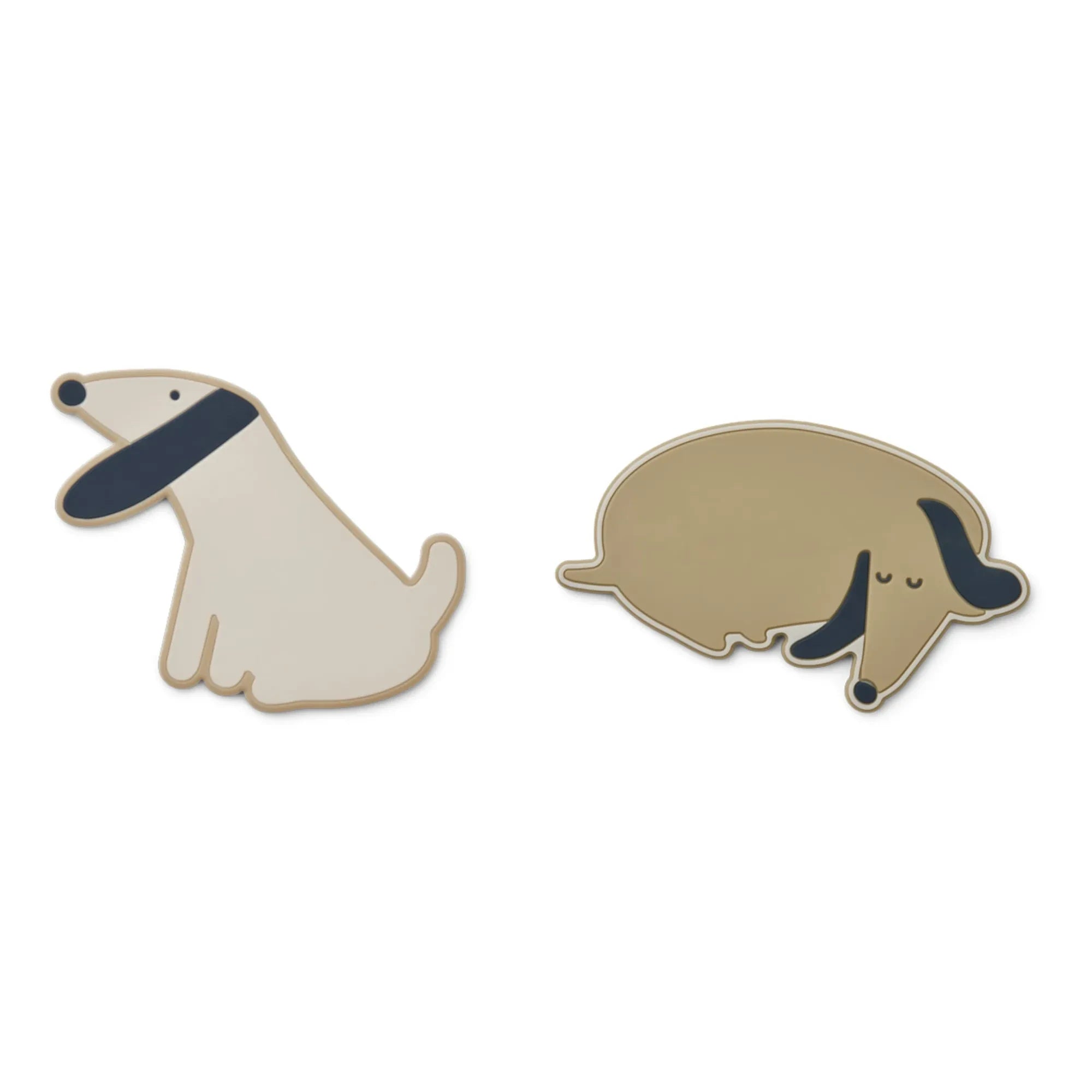 Liewood - Gia Silikon-Beißringe - 2er-Set | Beige
