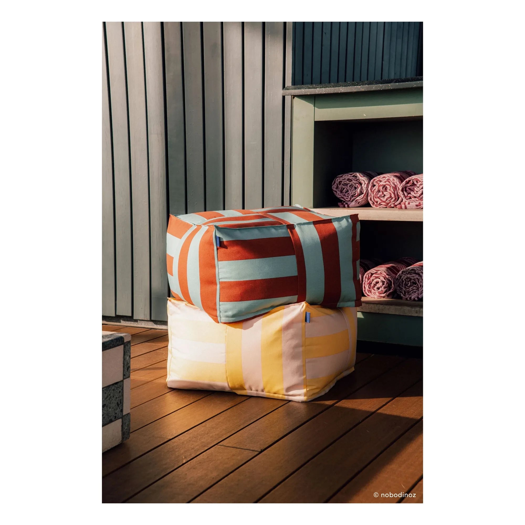 Nobodinoz - Otto Outdoor Sitzsack | Toffee