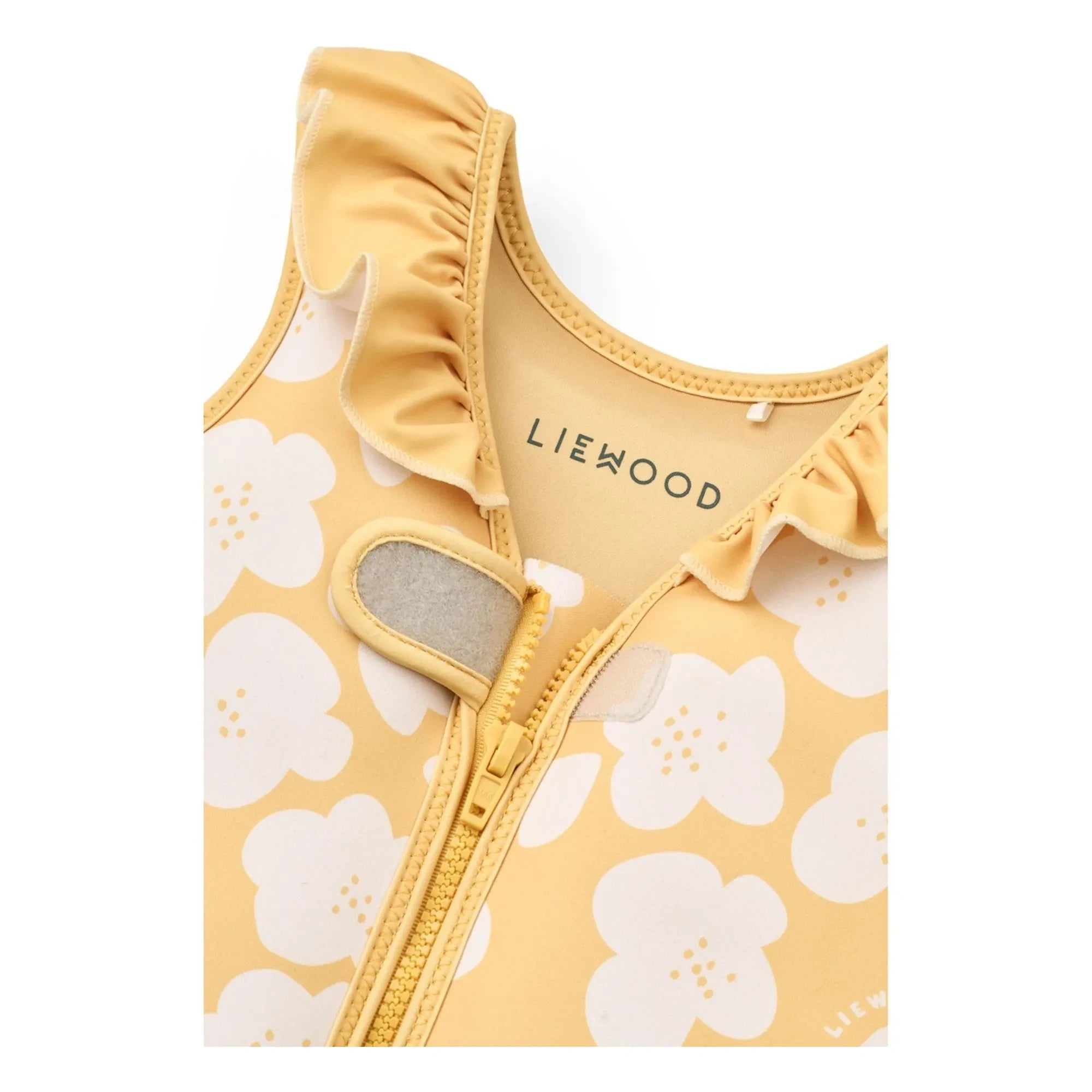 Liewood - Dove Schwimmweste | Flower/Lemon Gelb