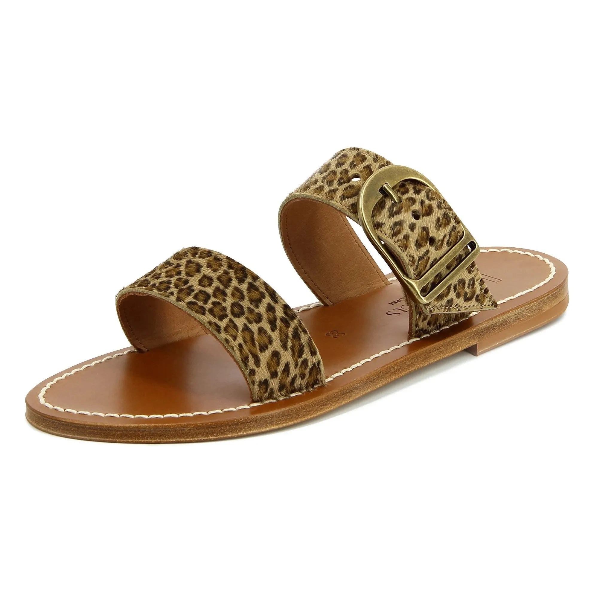 K.Jacques - Carcaso Horsy Sandalen | Leopard