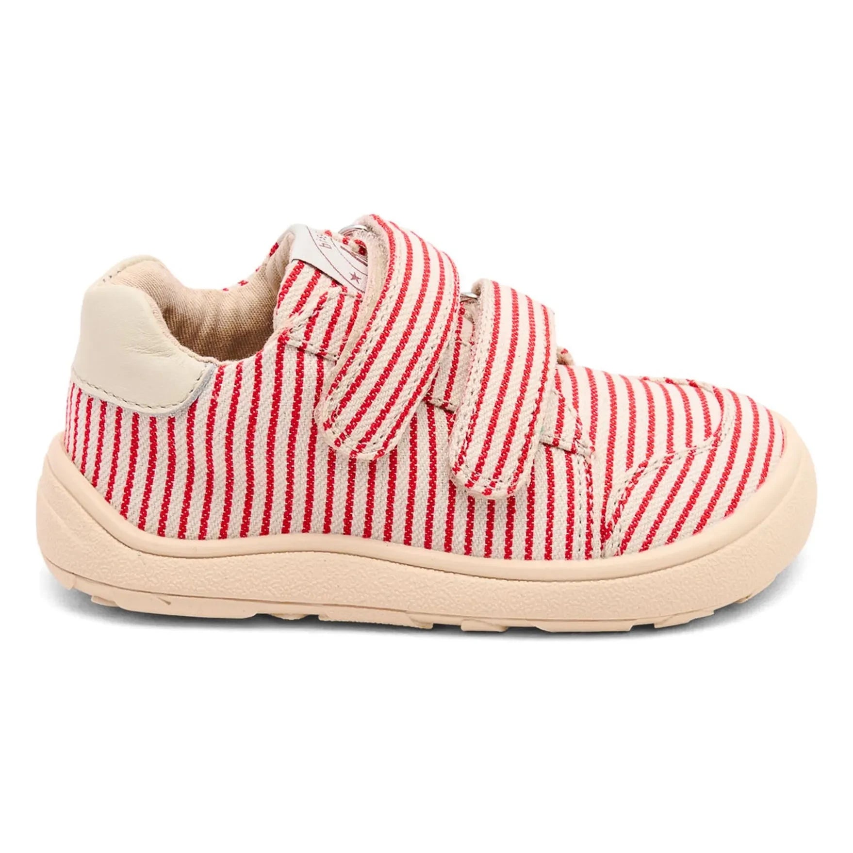 bisgaard - Gestreifte Kratz-Sneaker | Rot