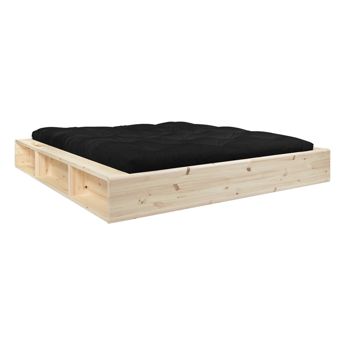 Karup Design - Ziggy Bett mit verstecktem Stauraum | Helles Holz