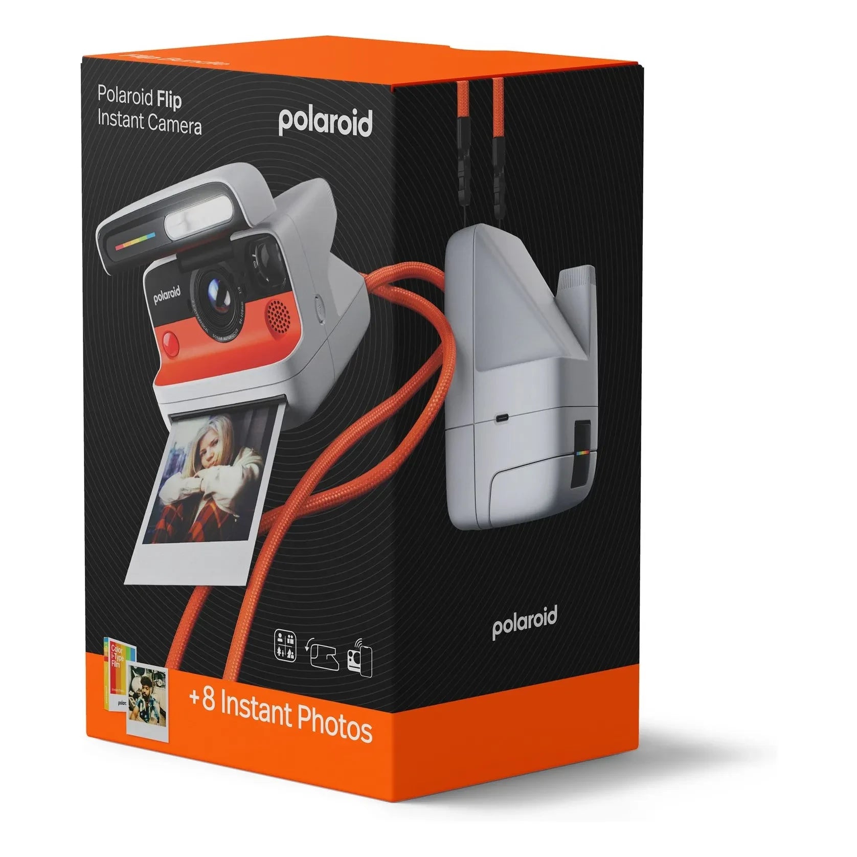 Polaroid – Flip-Kamera-Set | Weiß