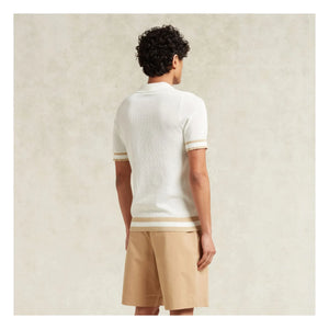 Ché Studios - Quinn Baumwoll-Poloshirt | Weiß