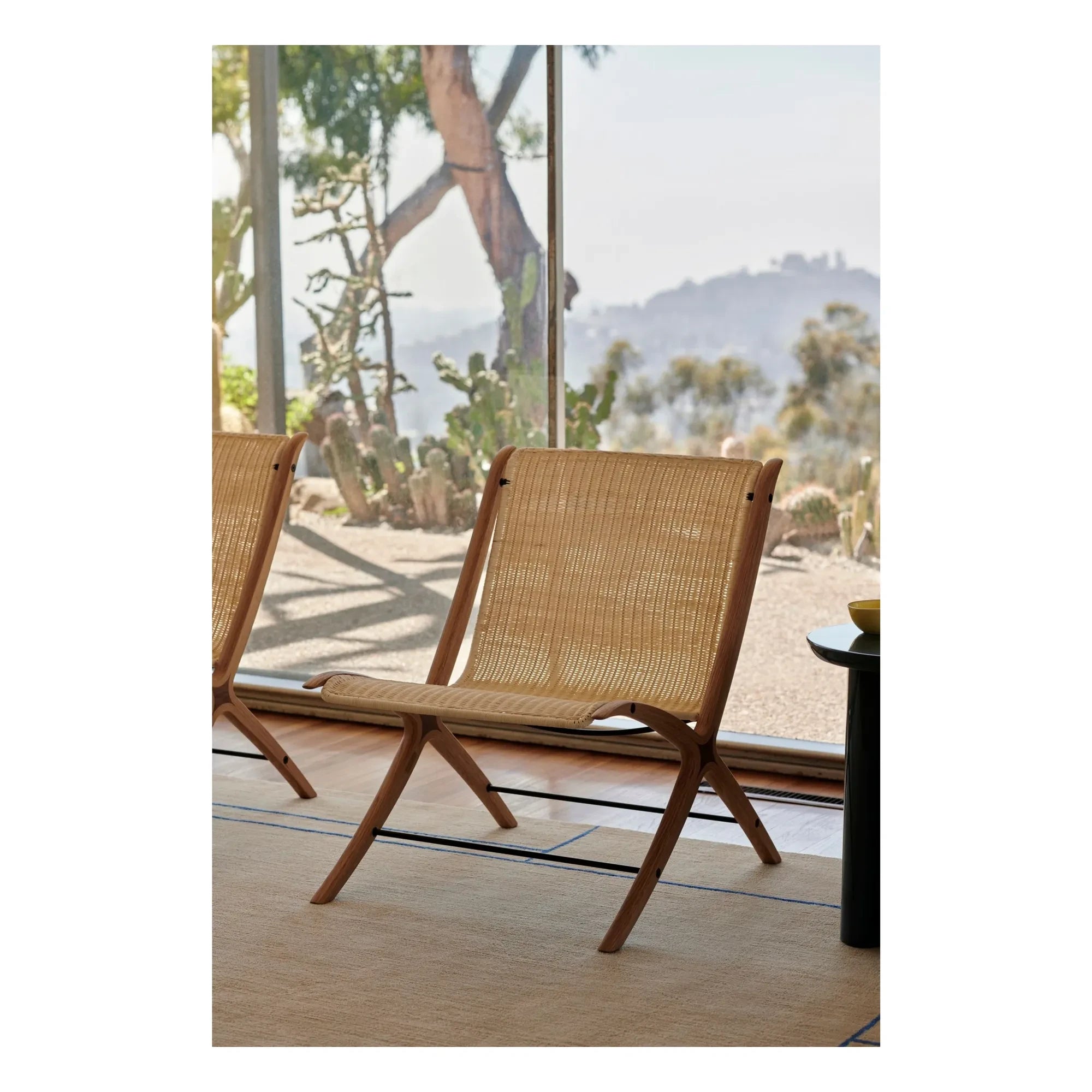 & Tradition - X HM10 Lounge-Sessel, Hvidt & Mølgaard | Natur