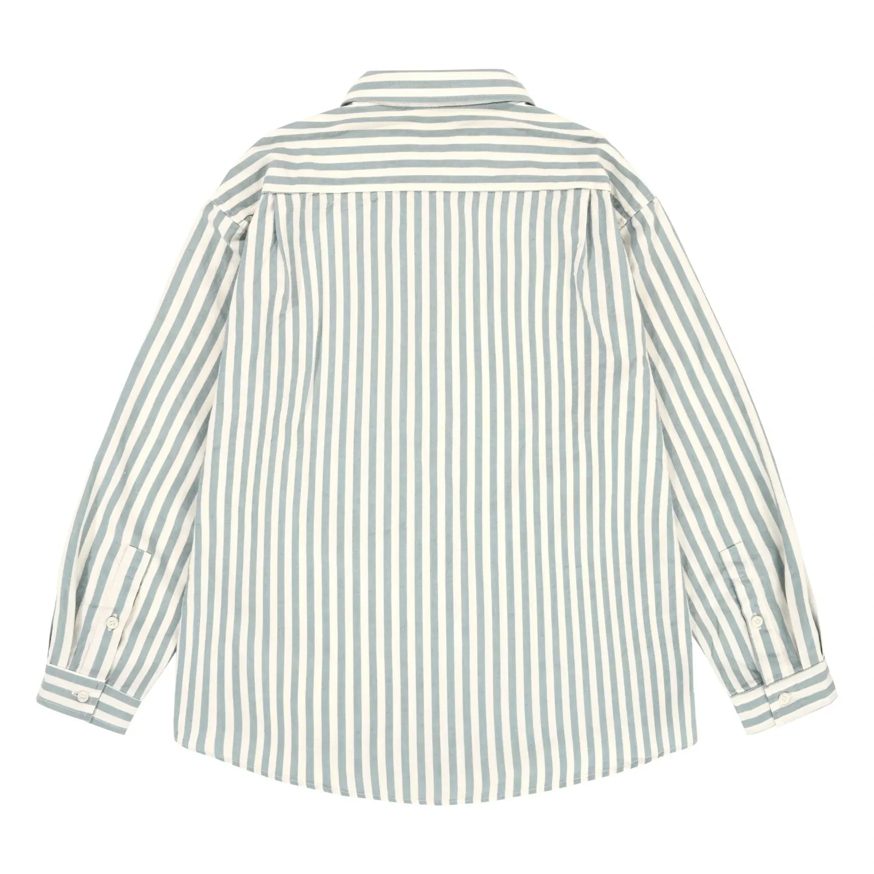 Kappy – Gestreiftes Hemd | Hellblau