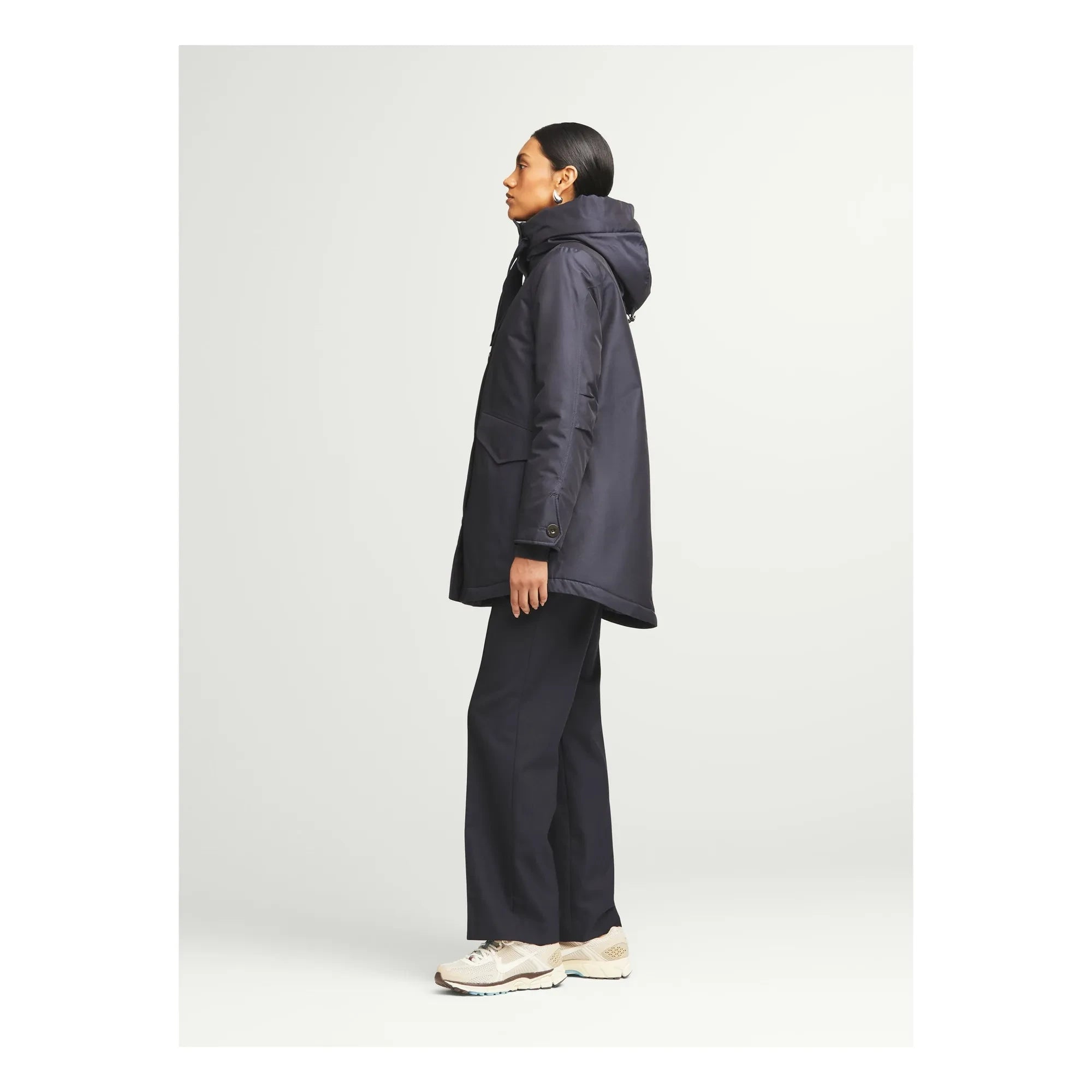 g-lab - Amber Parka | Marineblau