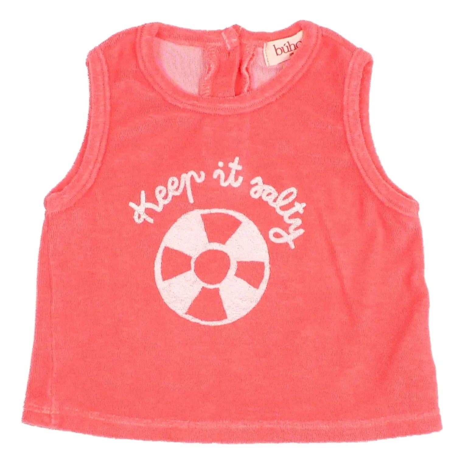 Búho - Keep It Salty Schwamm-Tanktop | Rot