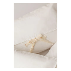 Soft Spot - Ribana gesteppte Decke aus Bio-Baumwolle | Ecru