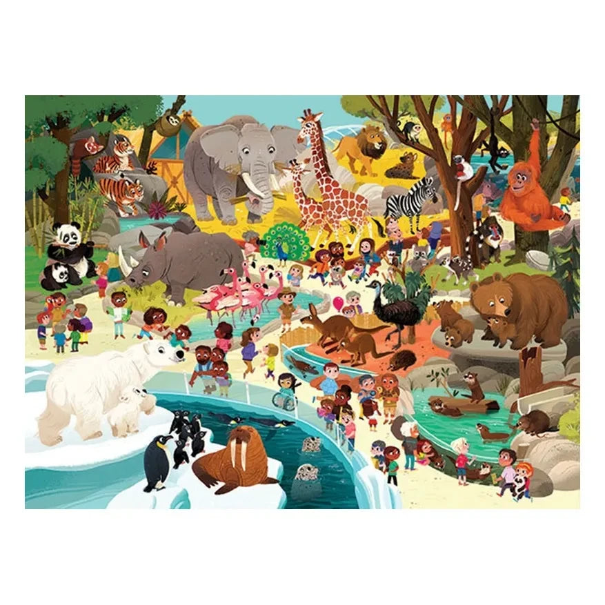 Crocodile Creek - Ein Tag im Zoo Puzzle - 48 Teile