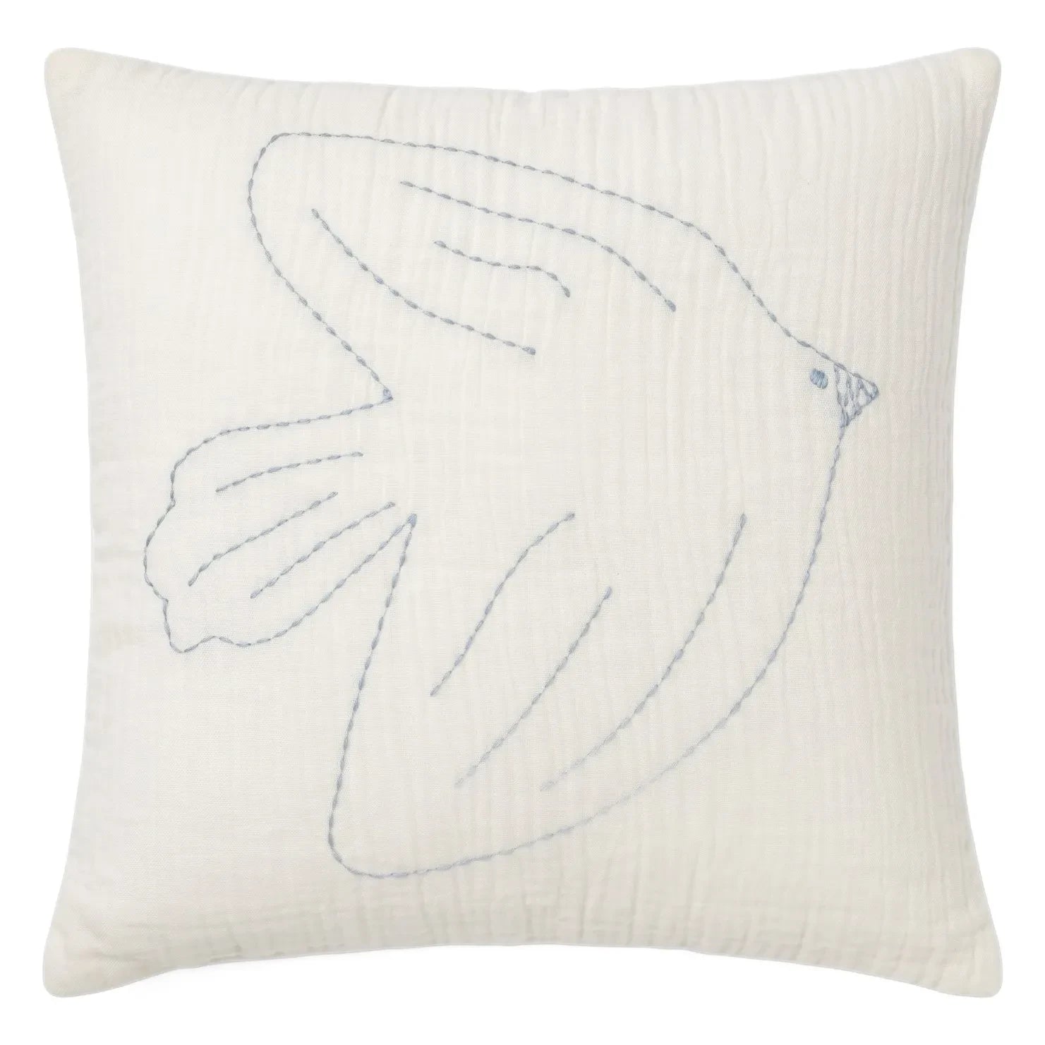Editions Aimable - Hector Bird Yastık | İvory Gauze