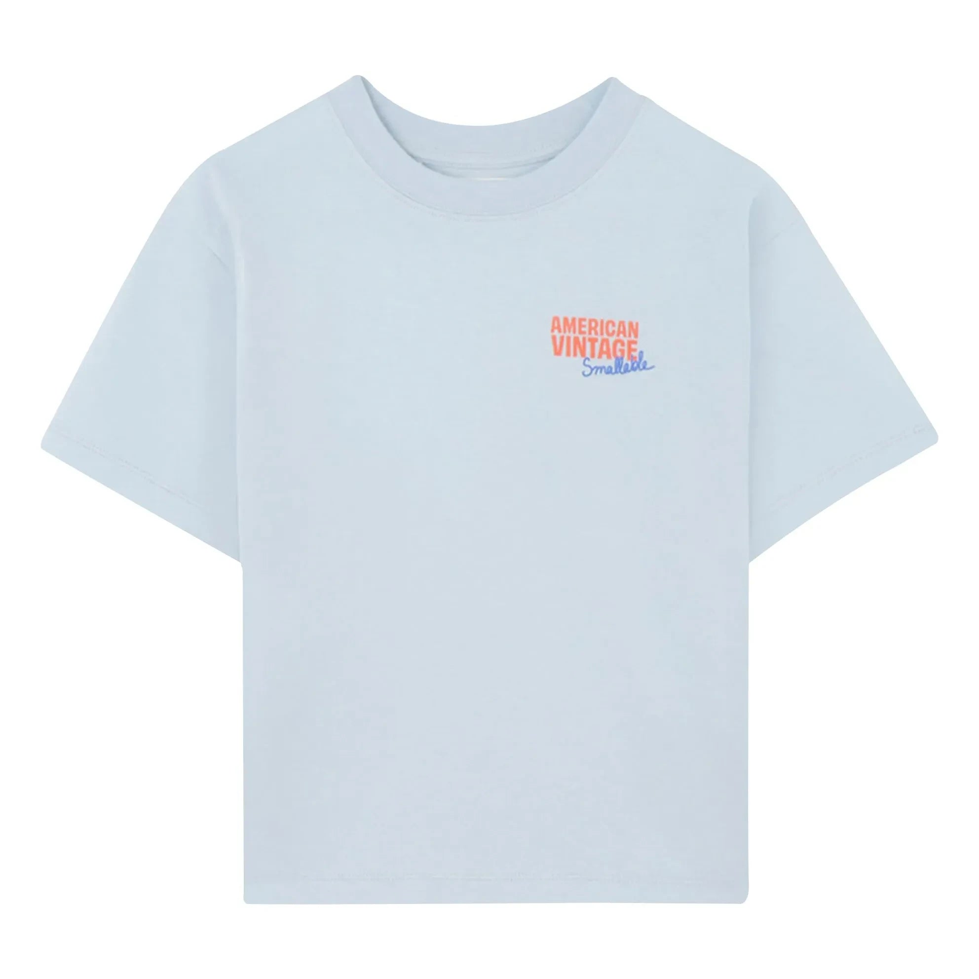 American Vintage - American Vintage X Smallable Kollaboration - Ykobow T-Shirt | Hellblau
