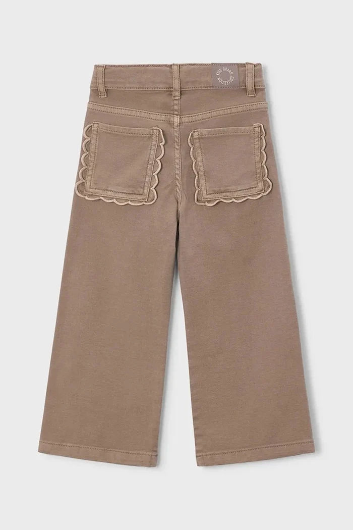 Mayoral wide leg çocuk kot pantolon