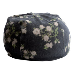 Maison de Vacances - Wabi Sabi Leinen Bubble Pouf | Schwarz