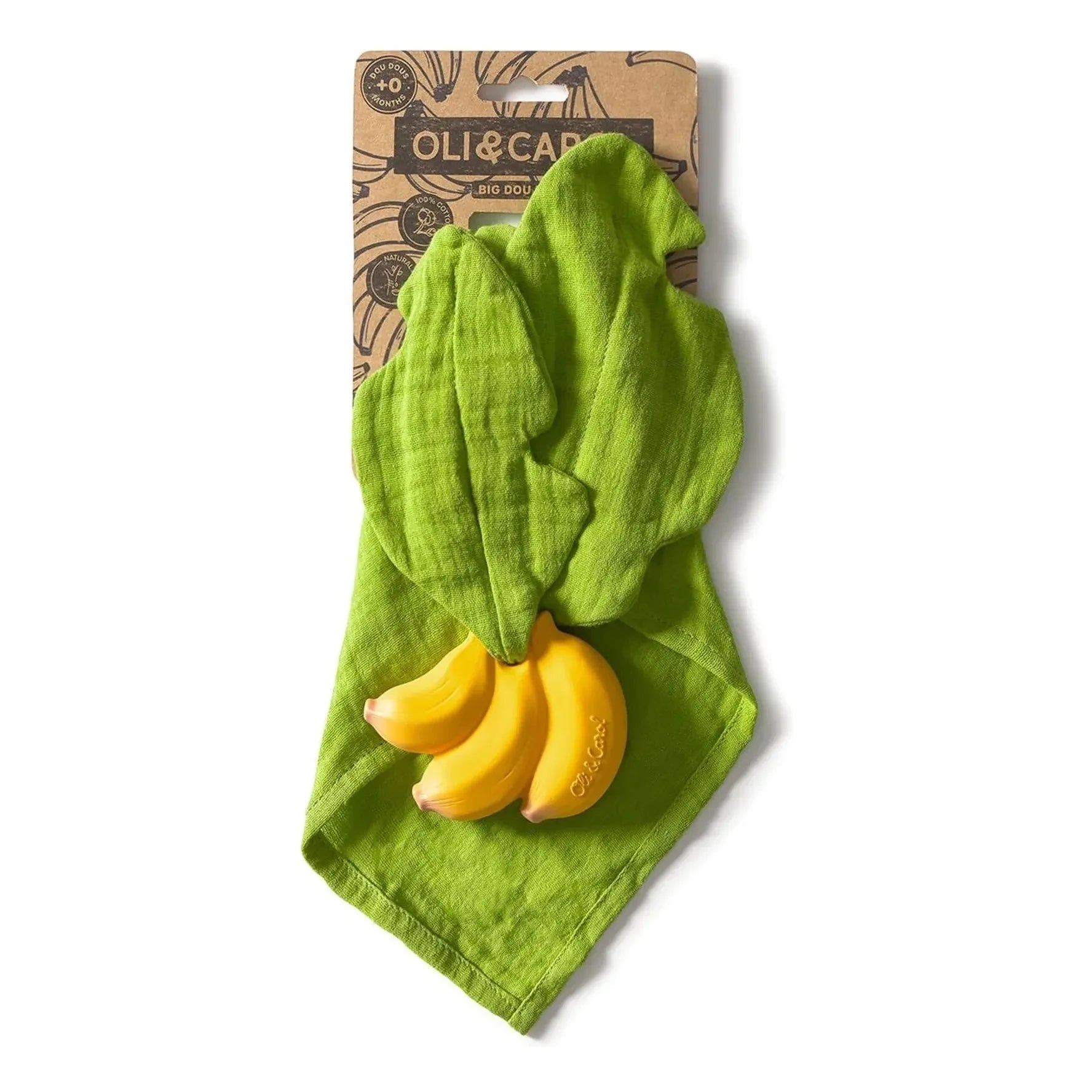 Oli & Carol - Ana Banana weiches Spielzeug | Gelb