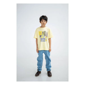 Repose AMS - Kunst T-Shirt Bio-Baumwolle | Blassgelb