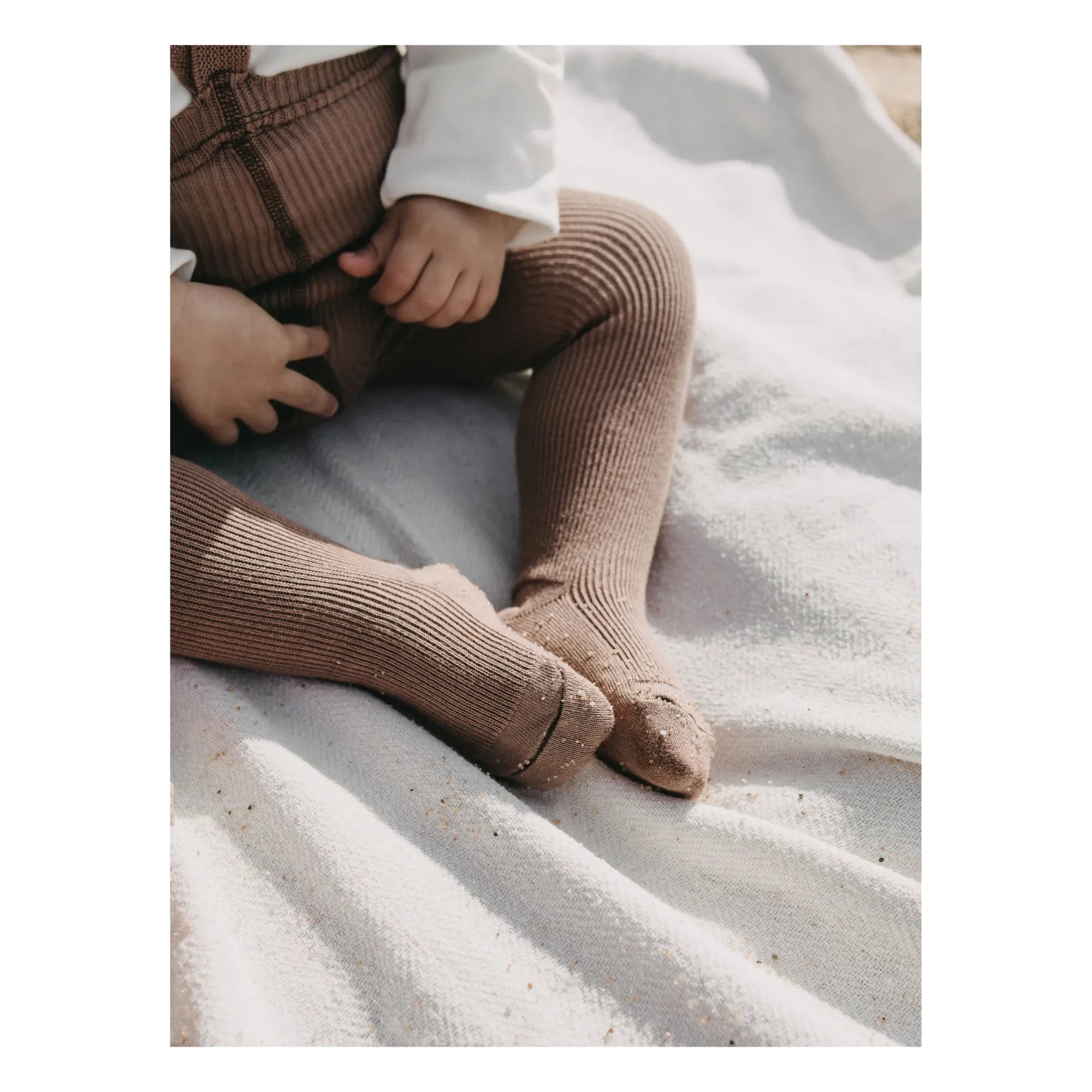 Silly Silas - Bio-Baumwolle Latzhose Strumpfhose | Hazel