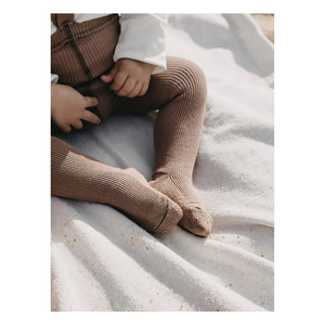 Silly Silas - Bio-Baumwolle Latzhose Strumpfhose | Hazel