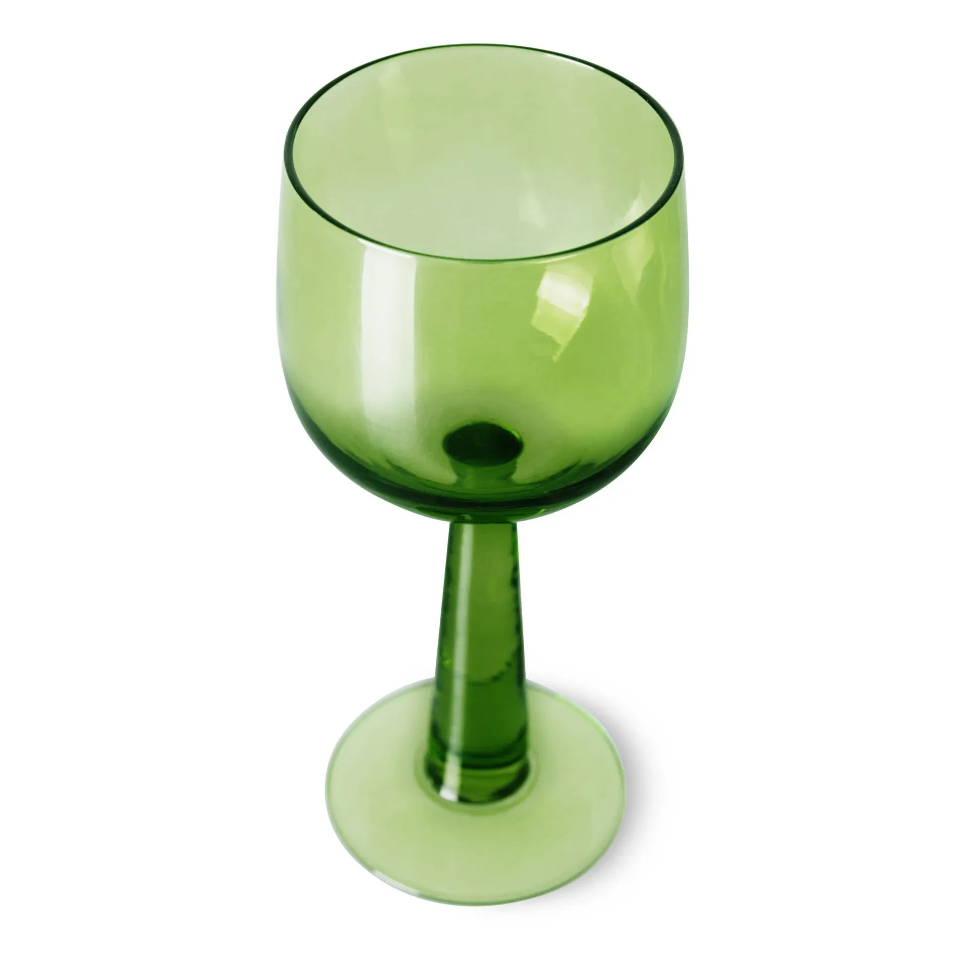 HKliving - The Emeralds Gläserset - 4-teilig | Gelbgrün