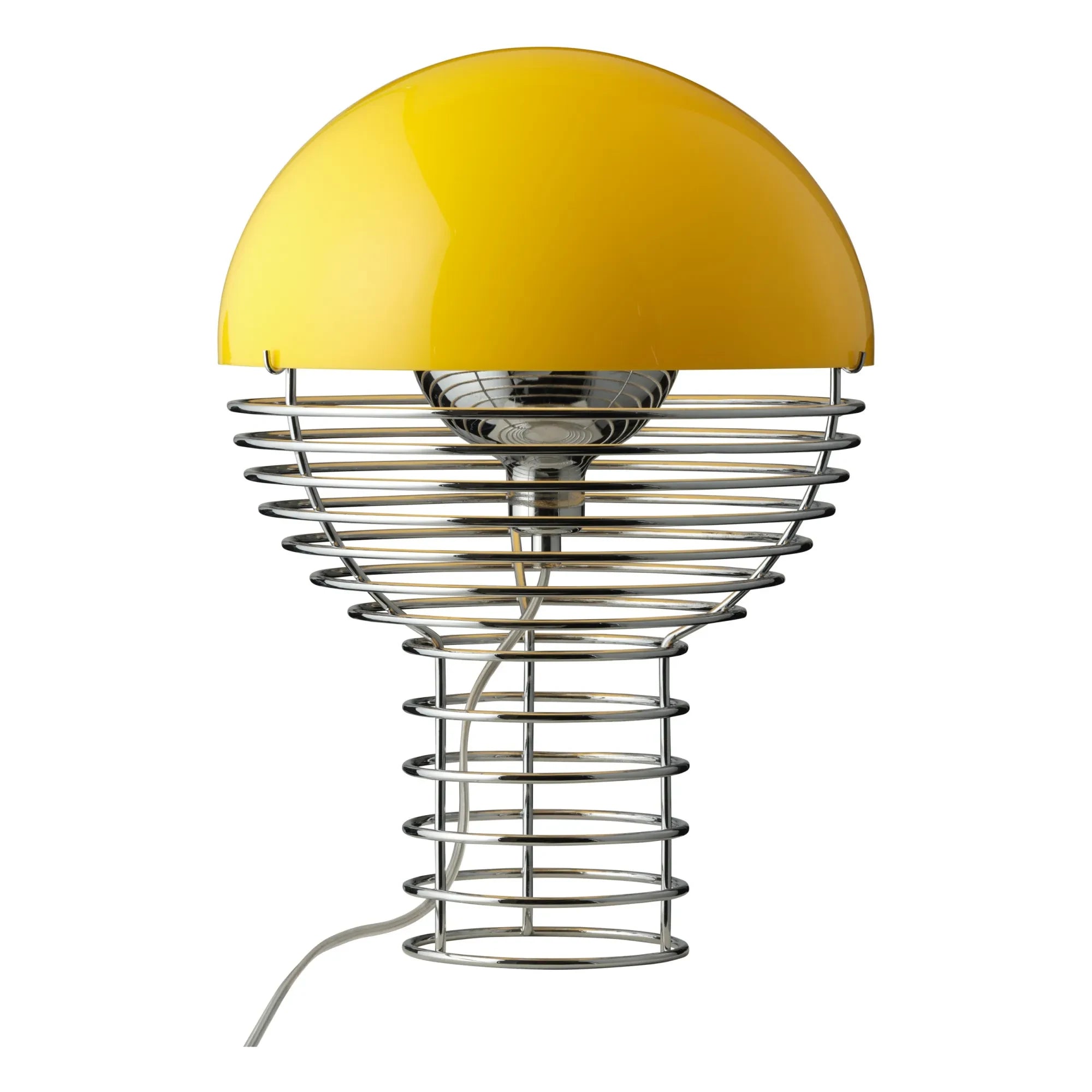Verpan - Wire Tischleuchte - Verner Panton | Gelb
