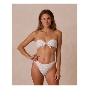 Rylee + Cru - Lemon Jersey-Top aus recycelten Fasern | Creme