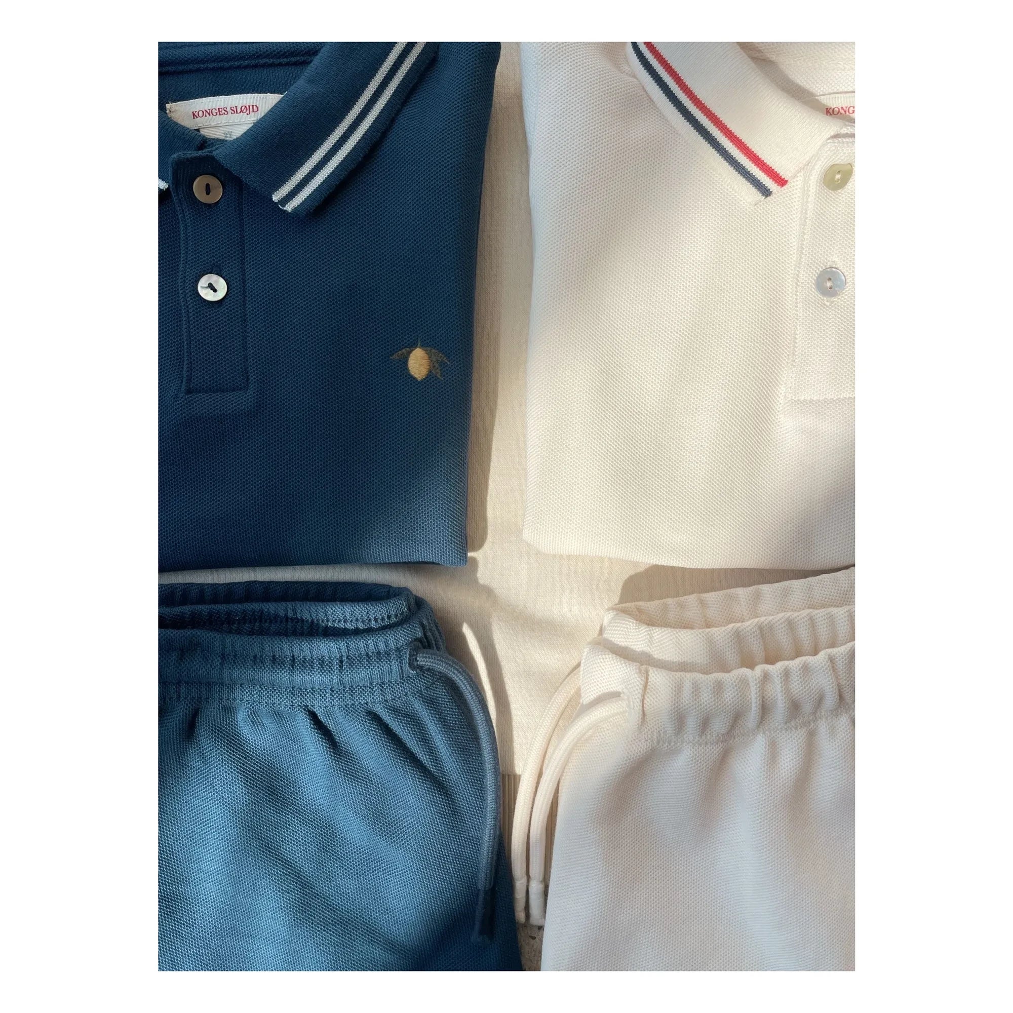 Konges Sløjd - Florian Bio-Baumwoll Poloshirt | Dunkelblau