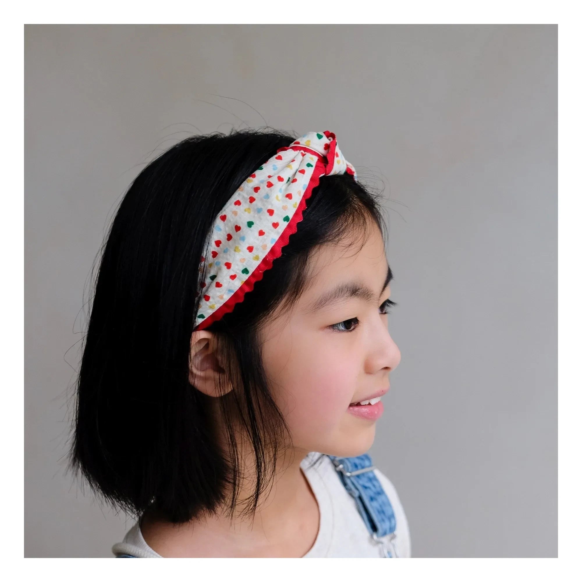 Mimi & Lula - Alice Hearts Knoten-Haarreif | Creme