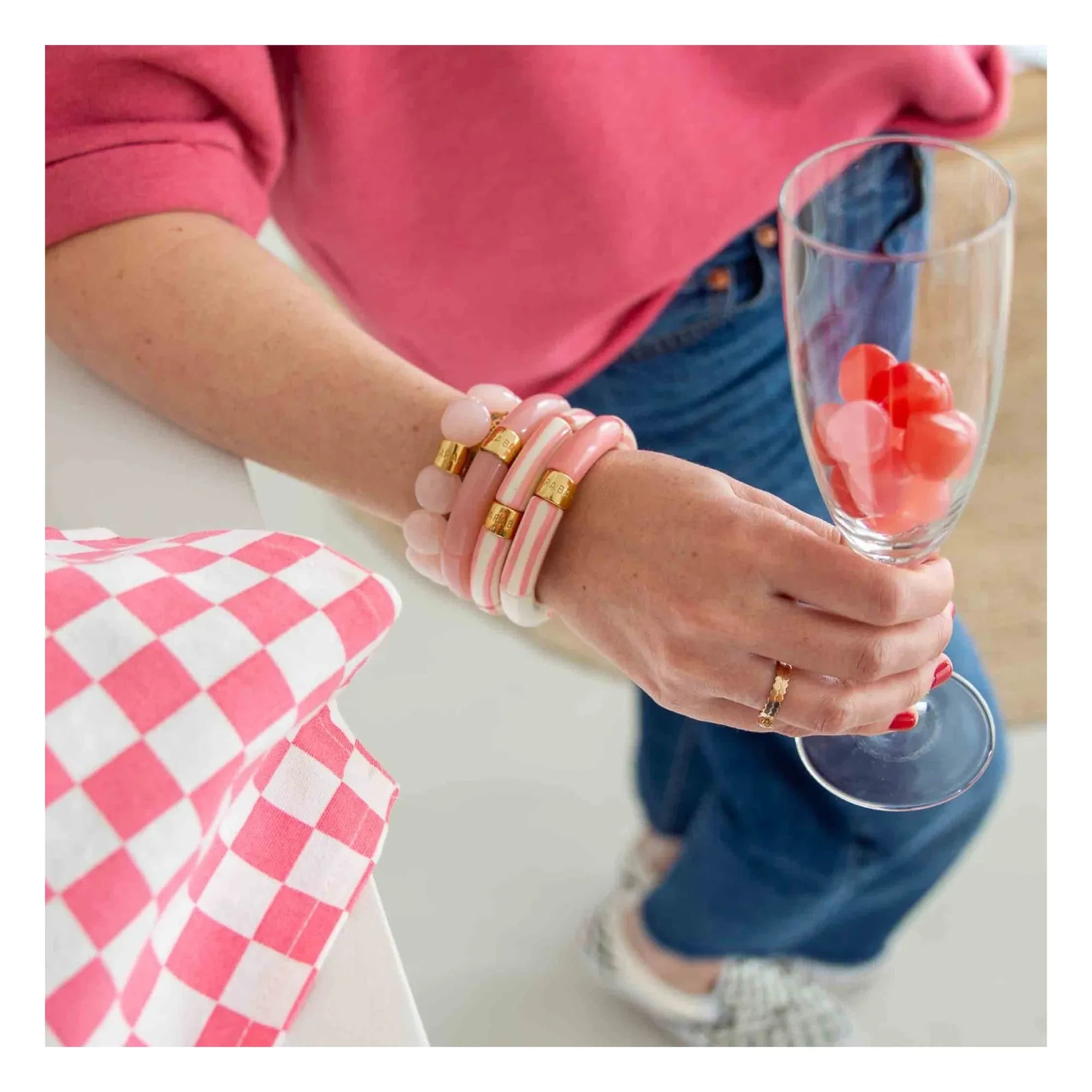 Parabaya - Riviera Rosado 3 Armbänder | Rosa