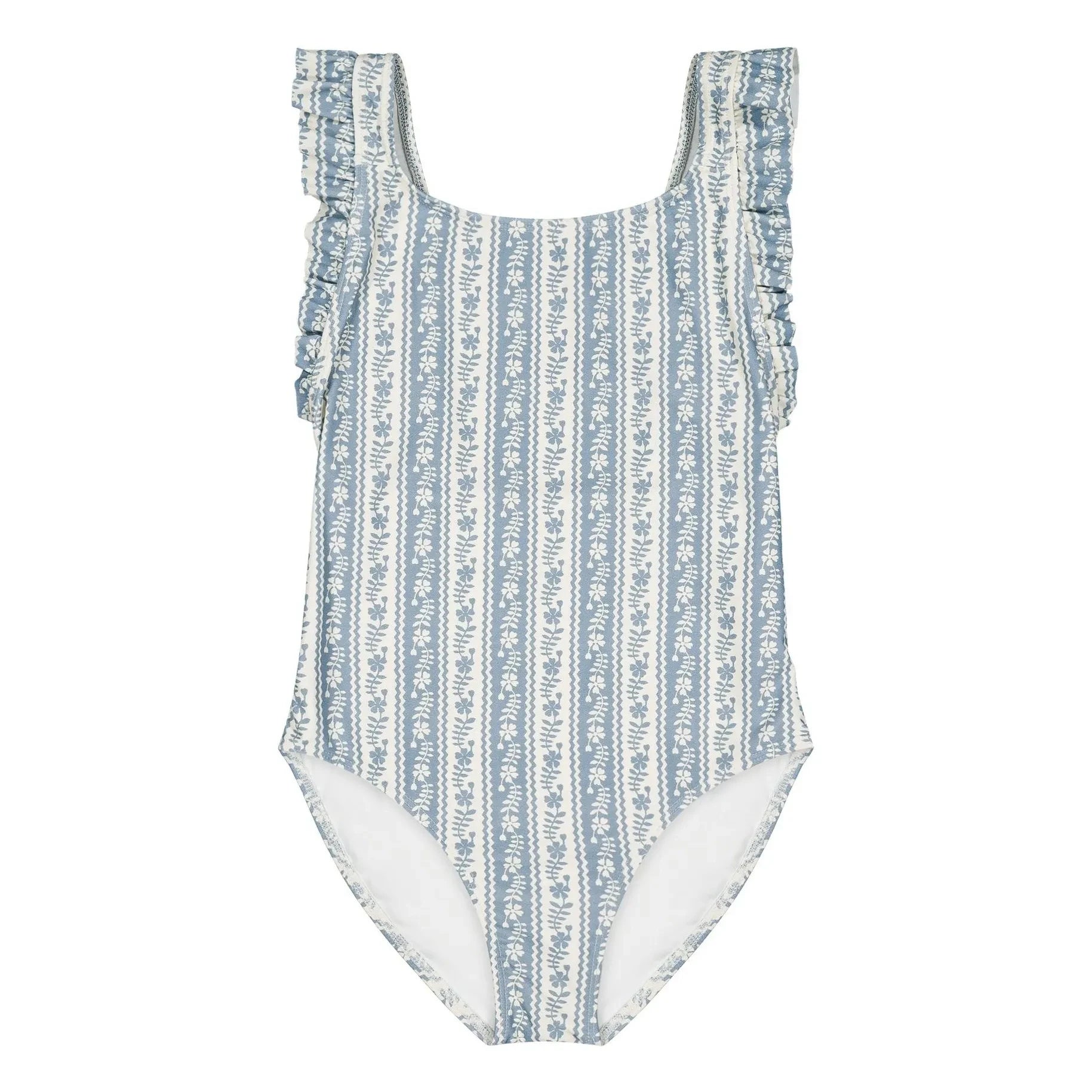Soor Ploom - Thelma Floral Recycled Fiber Badeanzug Soor Ploom X Canopea | Ecru