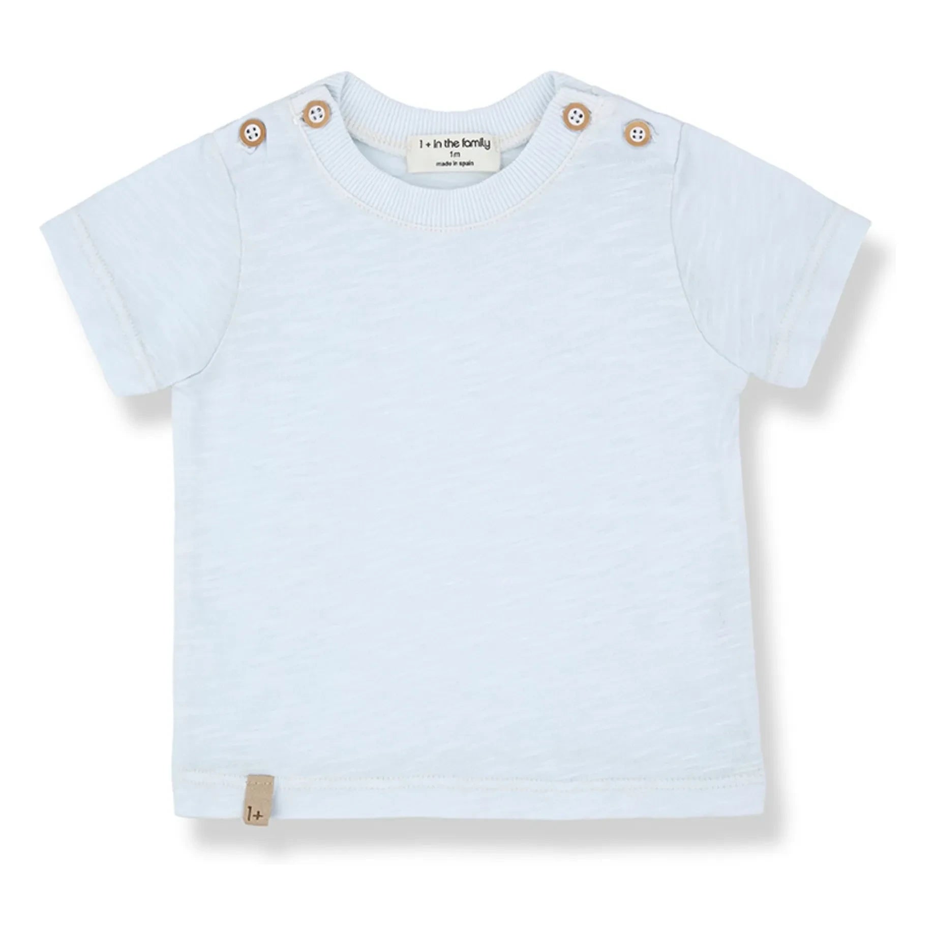 1+ in the family - Kamari Chiné T-Shirt | Hellblau