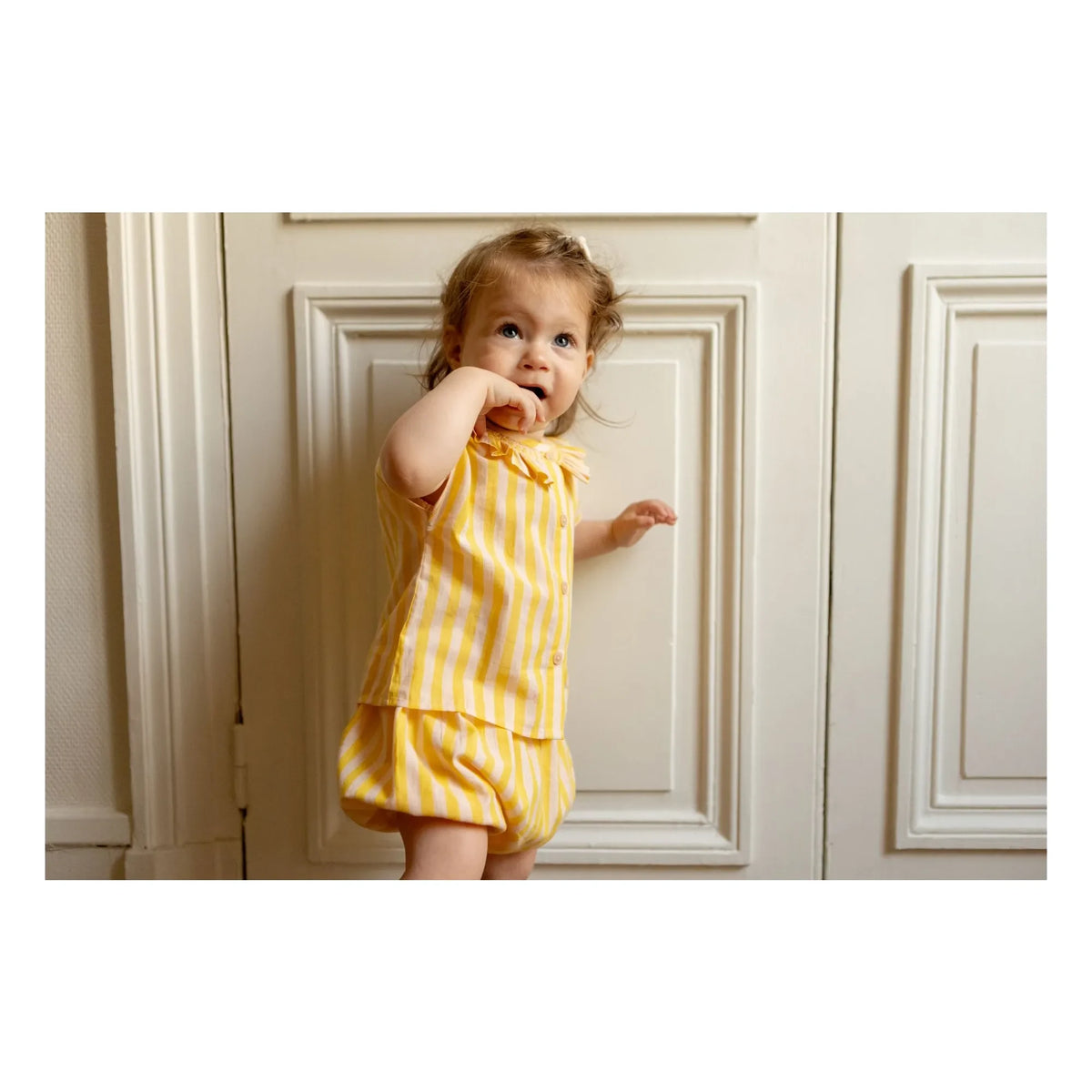 Louis Louise - Bloomer London Gestreift | Gelb