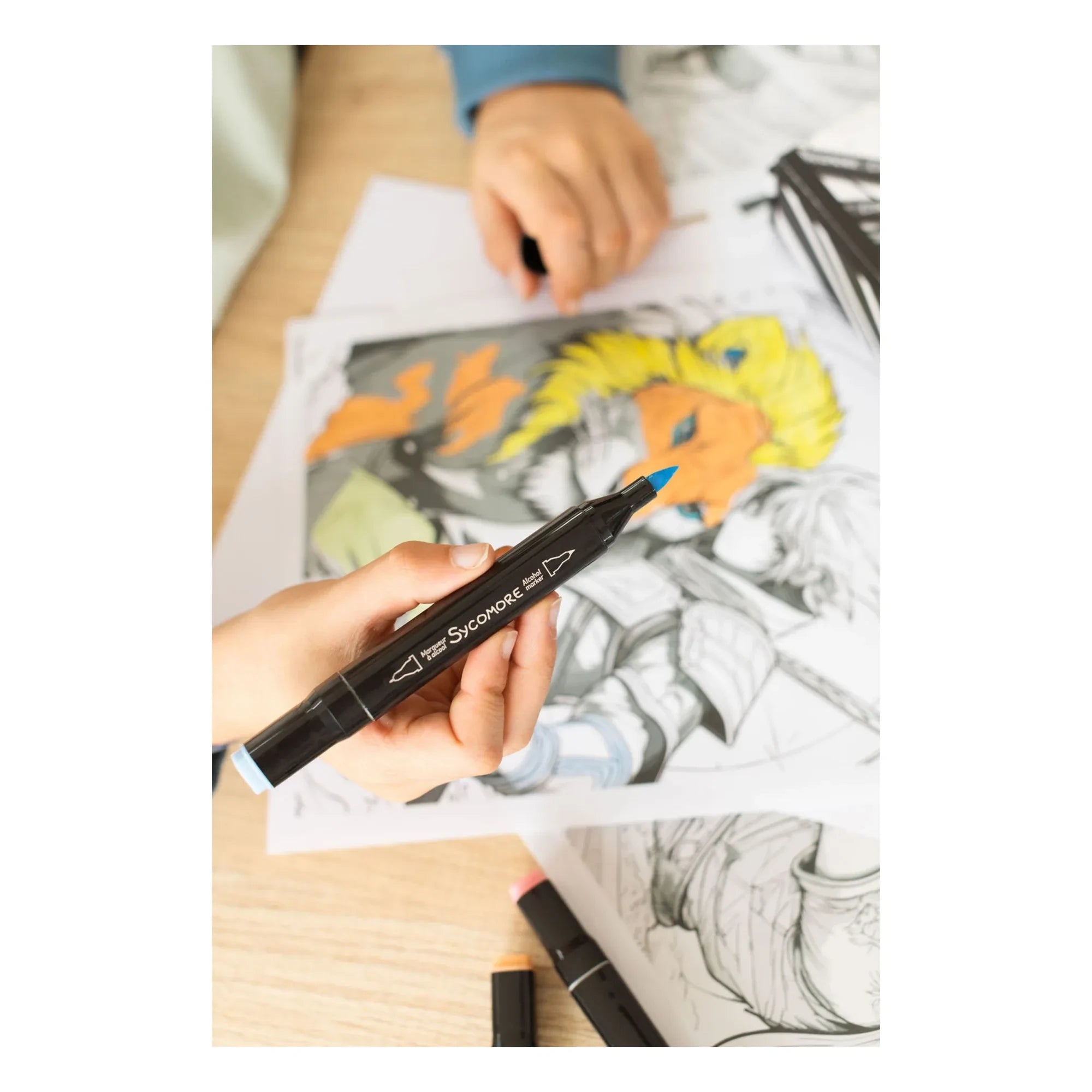 Sycomore - Manga - Ordnung und Krieger Helden Filzstifte