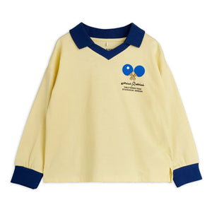 Mini Rodini - Polo Ping Pong Bio-Baumwolle | Gelb
