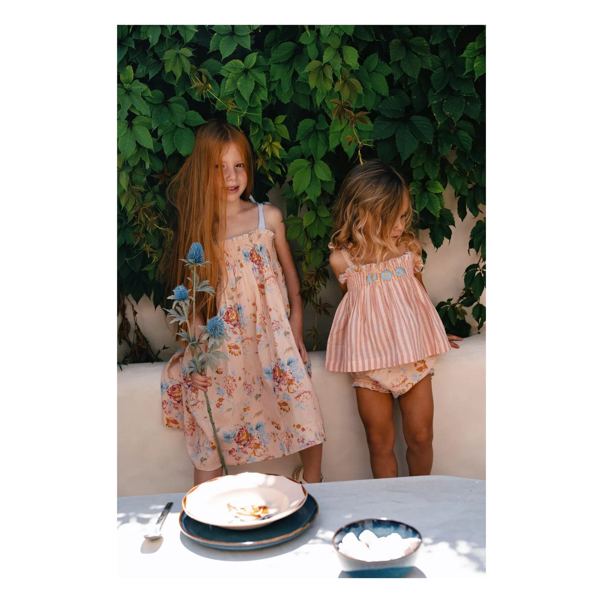 Lilinoa - Bloomer Lou Blumenmuster | Pfirsich