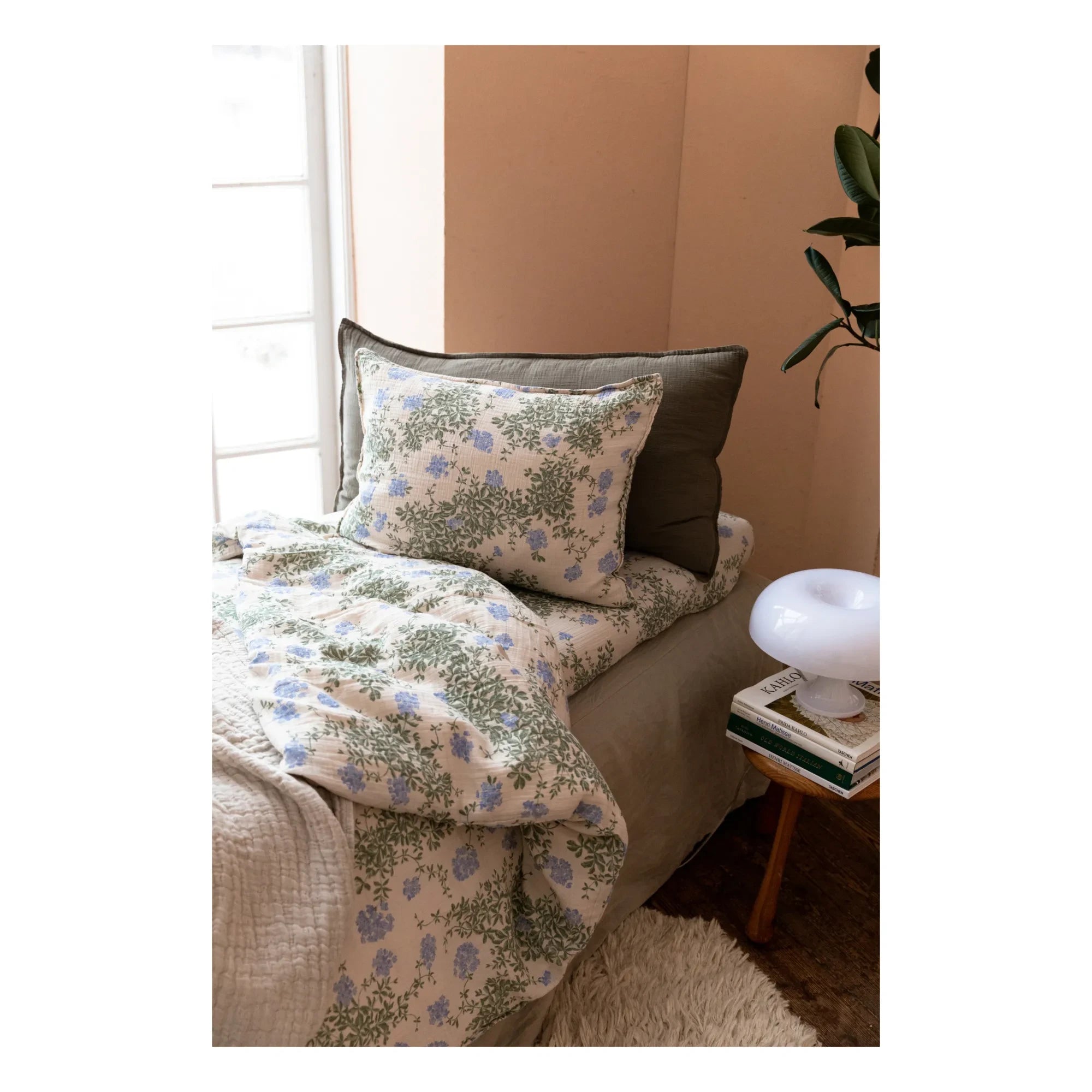 garbo&friends - Plumbago Bio-Baumwolle Bettwäsche-Set | Blau