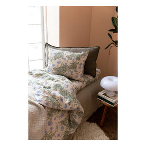 garbo&friends - Plumbago Bio-Baumwolle Bettwäsche-Set | Blau