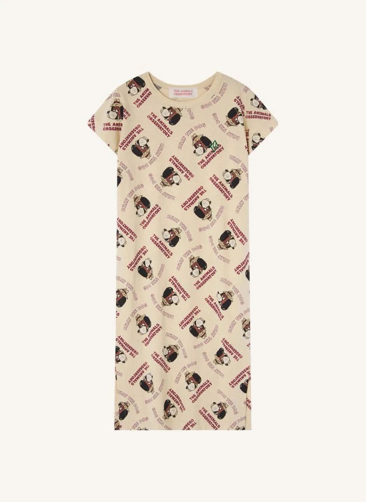The Animals Observatory - Exklusivität Smallable Gorilla Kleid | Beige