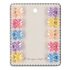 Konges Sløjd - Mini-Blumenclip-Set 10er-Pack | Pink