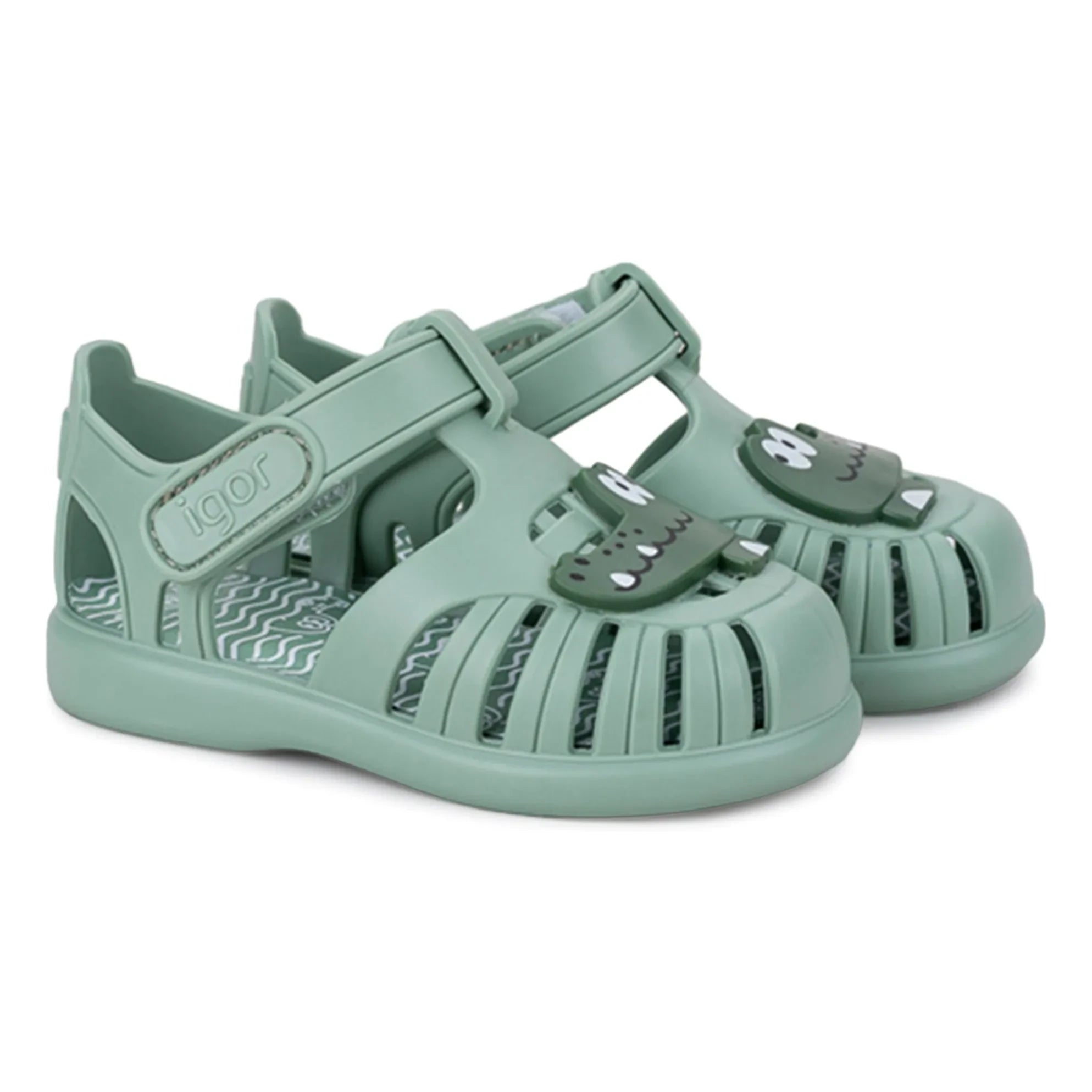 Igor - Tobby Krokodil Badeschuhe | Sage