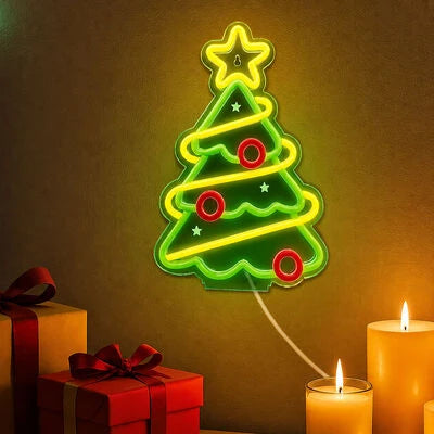 Legami - Weihnachtsbaum Weihnachts-LED-Neon-Schild - Es ist ein Schild