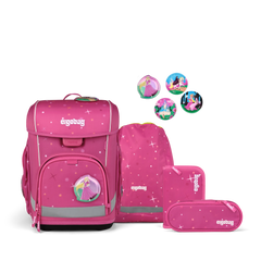 Ergobag - Schulranzen-Set cubo Wonbearcastle