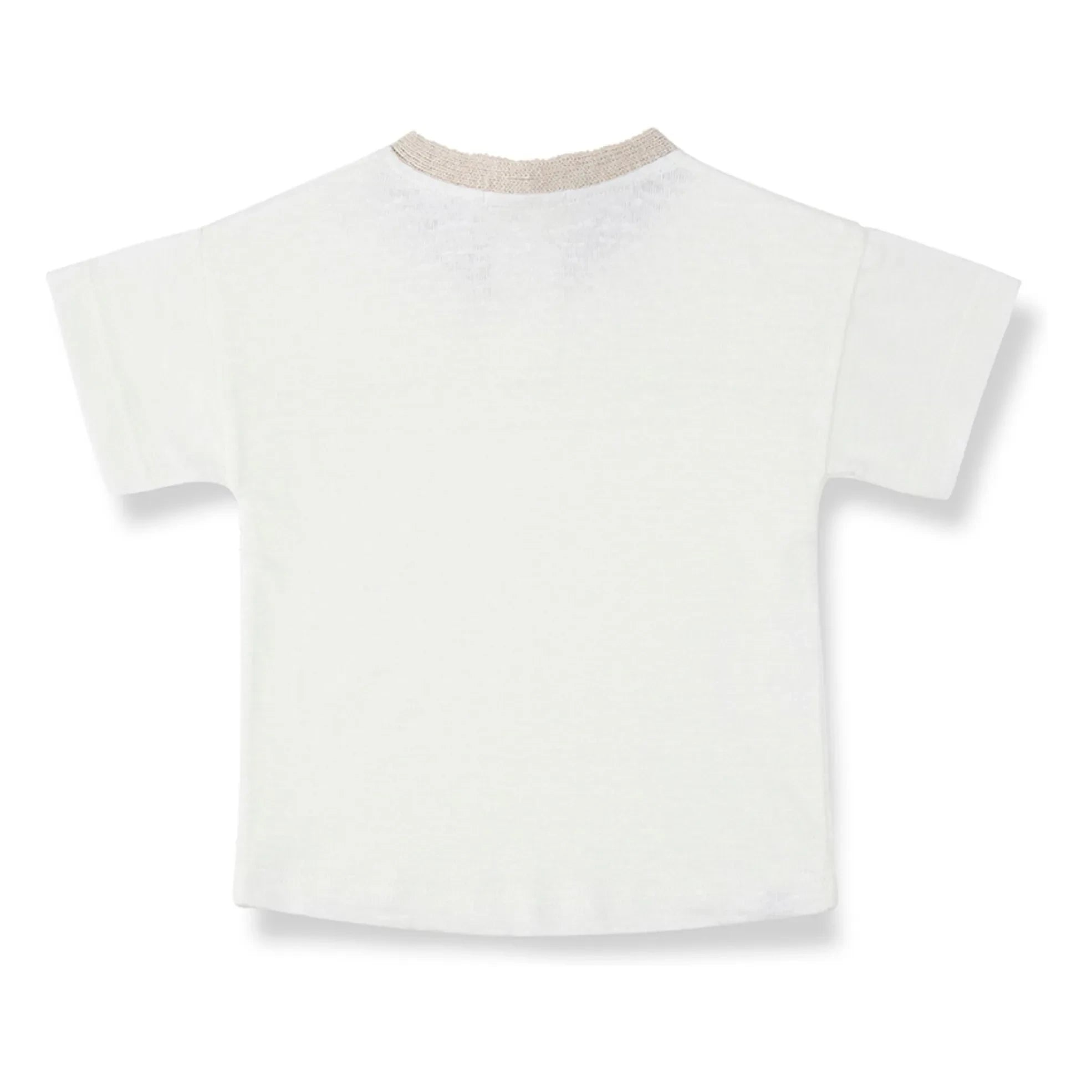 1+ in the family - Ordis Leinen T-Shirt | Weiß