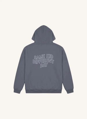 Cos I Said So - Same Kid Kapuzen-Sweatshirt aus Bio-Baumwolle | Grau