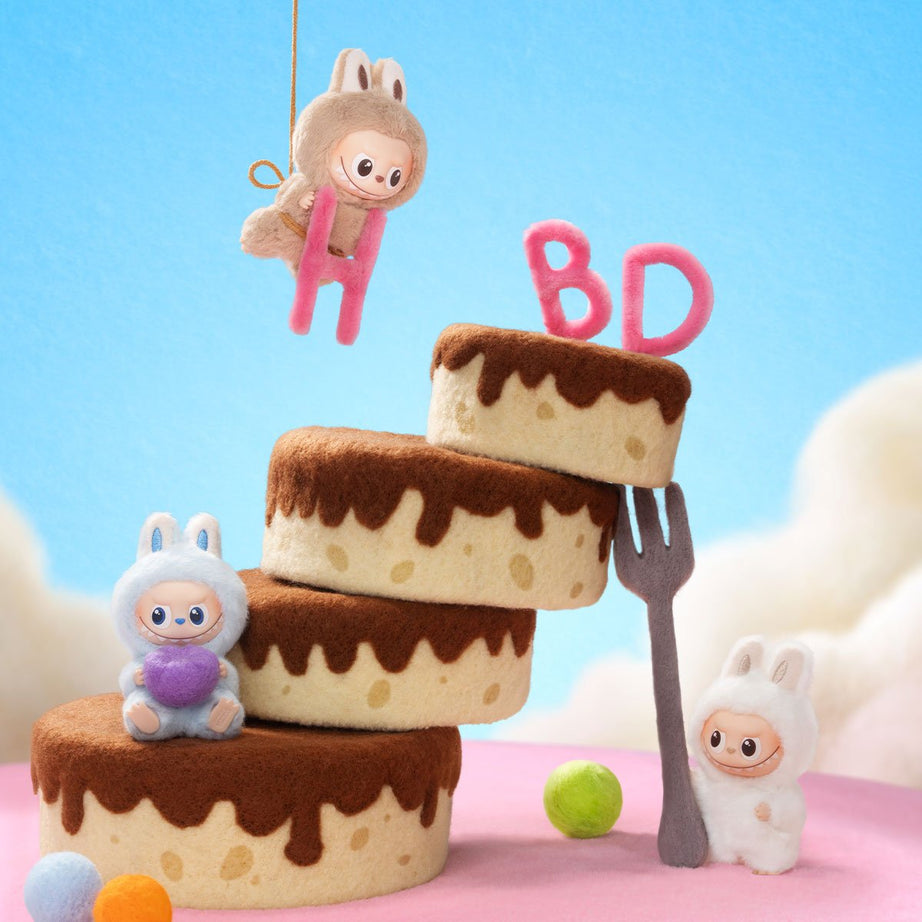 Pop Mart - Original Die Monster Anstecknadel Für Liebe Plüsch Schlüsselanhänger A-M