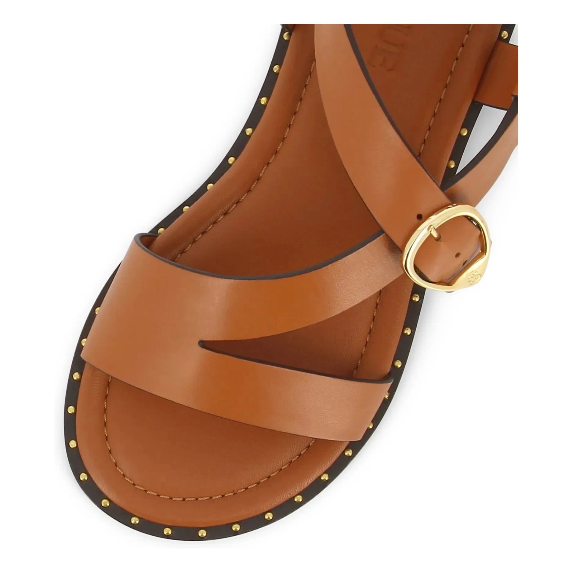 Socque Paris - Hydra Ledersandale | Camel