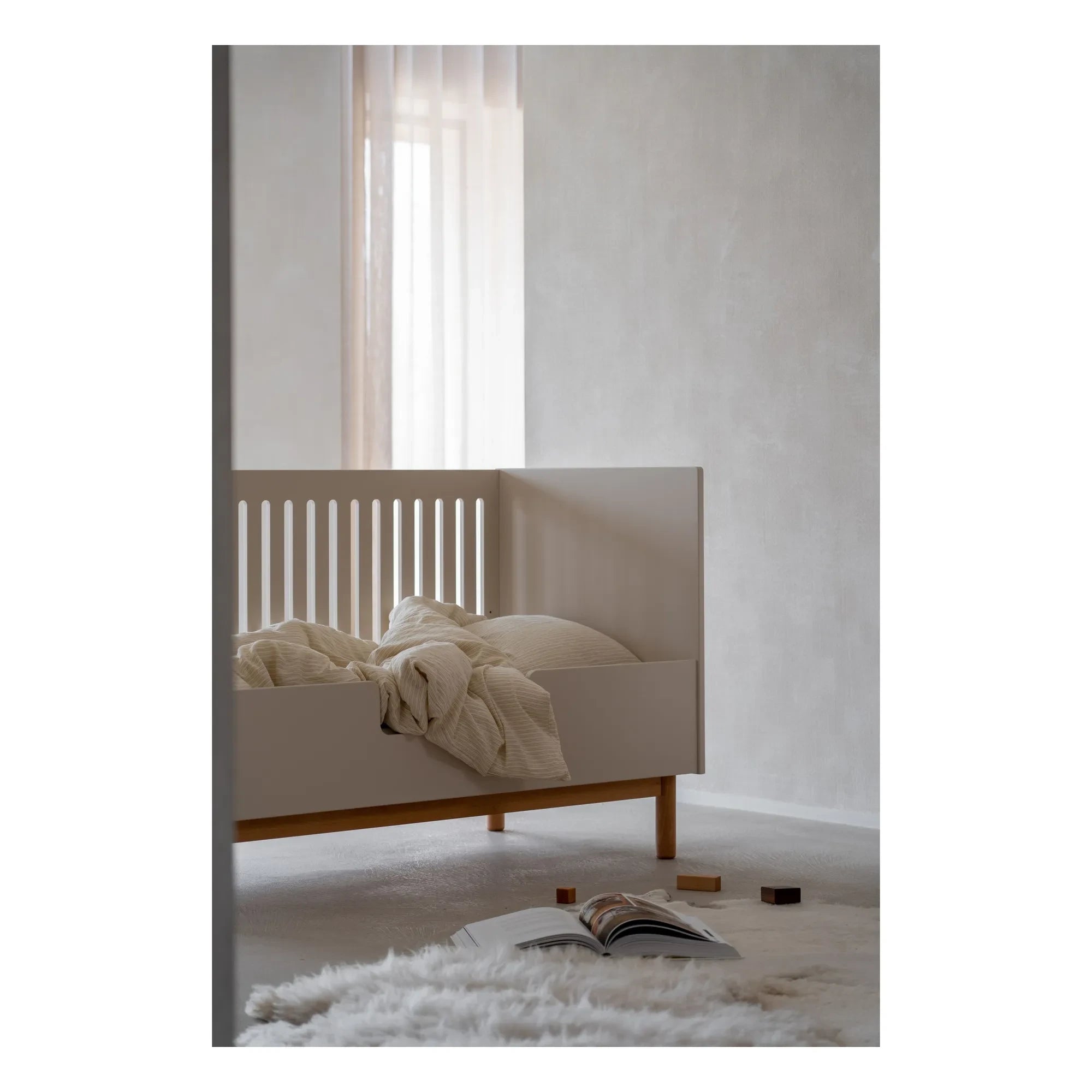 Quax - Mood Beistellbett - 70 x 140 cm | Kiefer