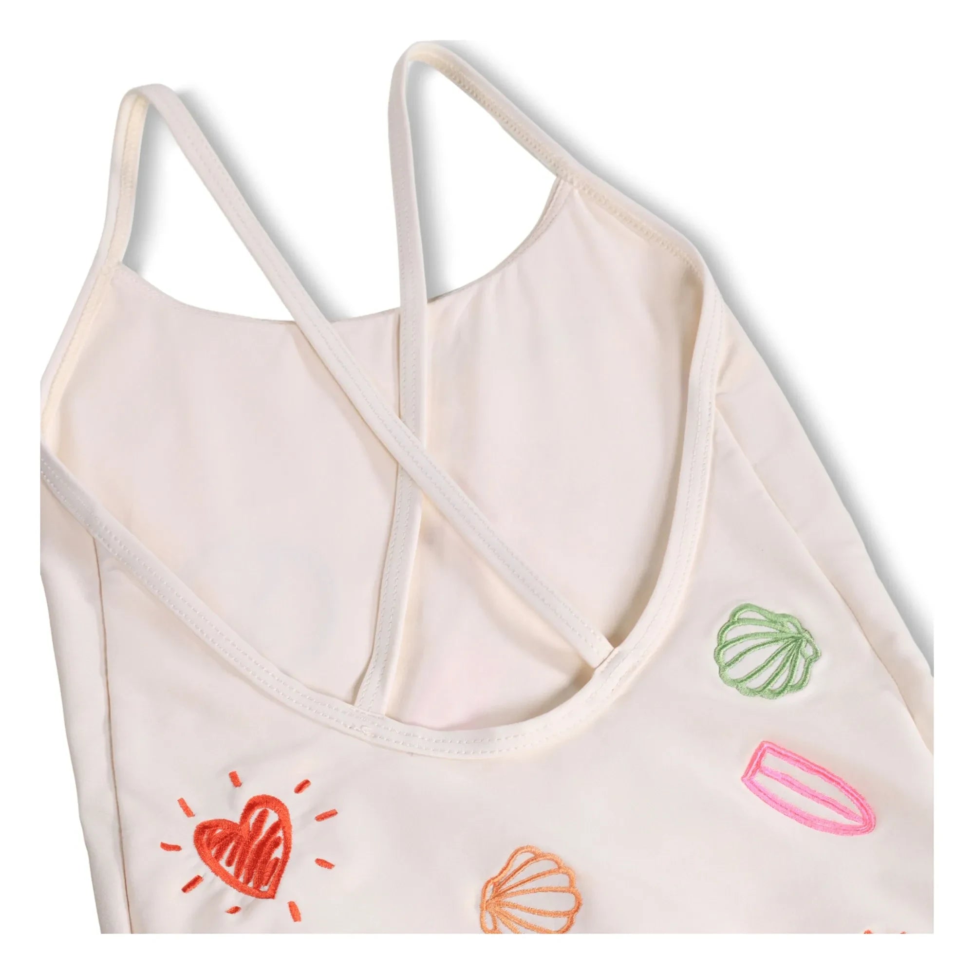 Molo - Nanna Minis Doodles Badeanzug aus recyceltem Material | Ecru