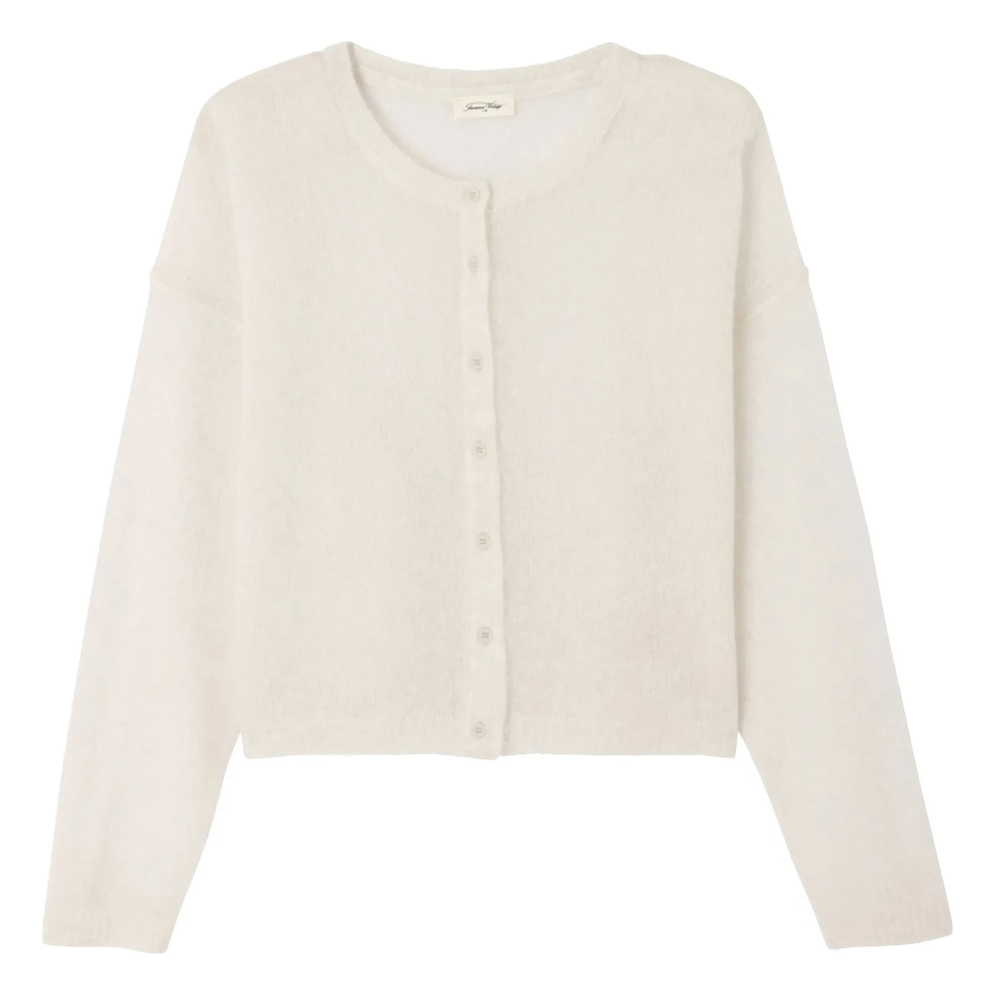 American Vintage – Bodyrow Kaschmir- und Wollweste | Creme